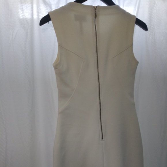 Ivory zip up back Laundry Dress - Picture 3 of 4